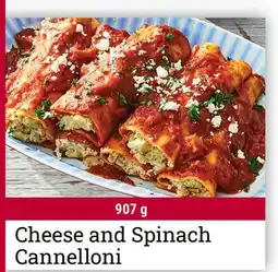 M & M Food Market Cheese and Spinach Cannelloni offer