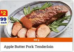 M & M Food Market Apple Butter Pork Tenderloin offer