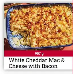 M & M Food Market White Cheddar Mac & Cheese with Bacon offer
