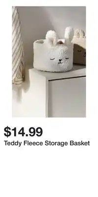 H&M Teddy Fleece Storage Basket offer
