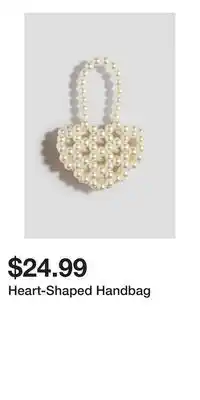 H&M Heart-Shaped Handbag offer