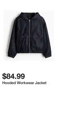 H&M Hooded Workwear Jacket offer