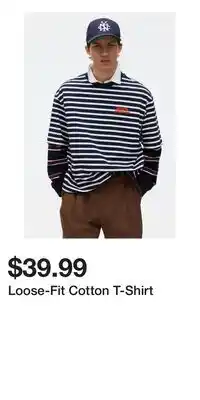 H&M Loose-Fit Cotton T-Shirt offer