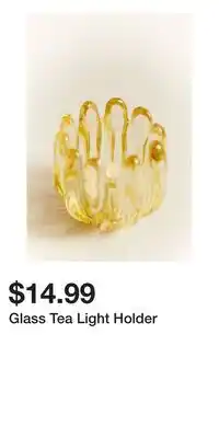 H&M Glass Tea Light Holder offer