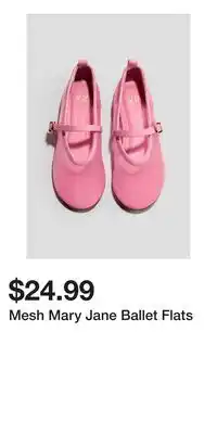 H&M Mesh Mary Jane Ballet Flats offer