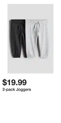 H&M 2-pack Joggers offer