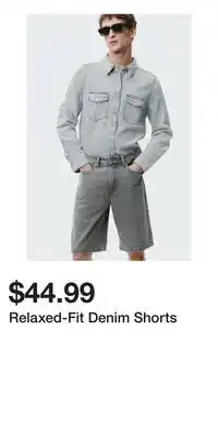 H&M Relaxed-Fit Denim Shorts offer