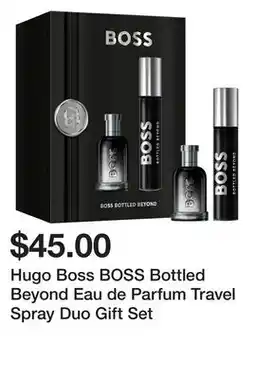 Sephora Hugo Boss BOSS Bottled Beyond Eau de Parfum Travel Spray Duo Gift Set offer
