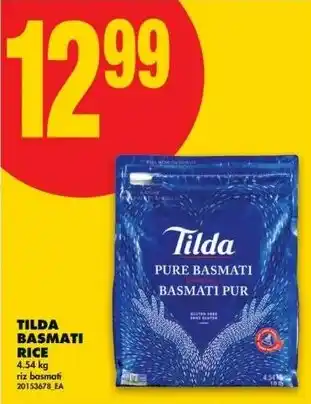 No Frills Tilda basmati rice offer