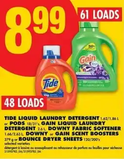 No Frills Tide liquid laundry detergent offer