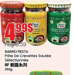 Btrust Supermarket BARRIO FIESTA Pâte De Crevettes Sautéée Sélectionnée offer