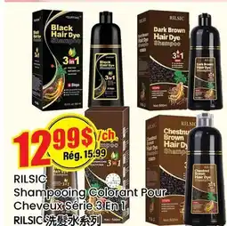 Btrust Supermarket RILSIC Shampooing Colorant Pour Cheveux Série 3 En 1 offer