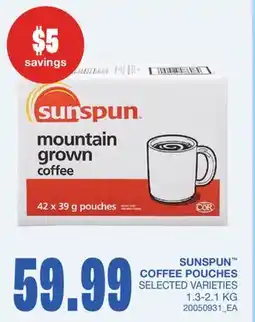 Wholesale Club COFFEE POUCHES offer