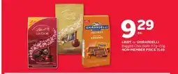Rexall LINDT or GHIRARDELLI Bagged Chocolate offer