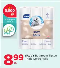 Rexall SAVVY Bathroom Tissue offer