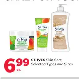 Rexall ST. IVES Skin Care offer