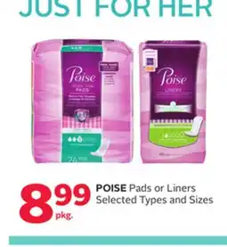 Rexall POISE Pads or Liners offer