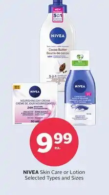 Rexall NIVEA Skin Care or Lotion offer
