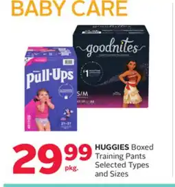 Rexall HUGGIES Boxed Training Pants offer