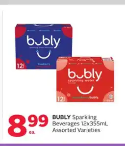 Rexall BUBLY Sparkling Beverages offer