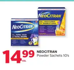 Rexall NEOCITRAN Powder Sachets offer