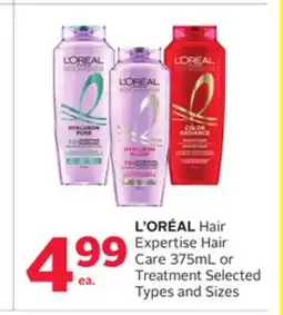 Rexall L' ORÉAL Hair Expertise Hair Care 375mL or Treatment offer