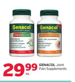 Rexall GENACOL Joint Pain Supplements offer