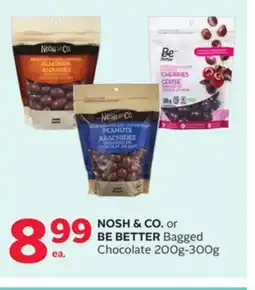 Rexall NOSH & CO. or BE BETTER Bagged Chocolate offer