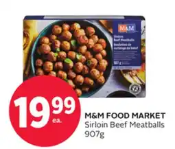 Rexall M & M FOOD MARKET Sirloin Beef Meatballs offer