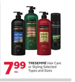 Rexall TRESEMMÉ Hair Care or Styling offer