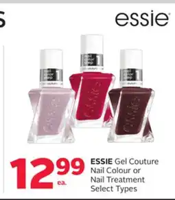 Rexall ESSIE Gel Couture Nail Colour or Nail Treatment offer