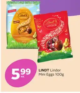 Rexall LINDT Lindor Mini Eggs offer