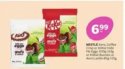 Rexall NESTLÉ Aero, Coffee Crisp or KitKat Hide Me Eggs 100g-153g or KitKat Bunnies or Aero Lambs 85g-125g offer