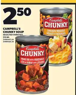 Independent City Market CAMPBELL'S CHUNKY SOUP offer