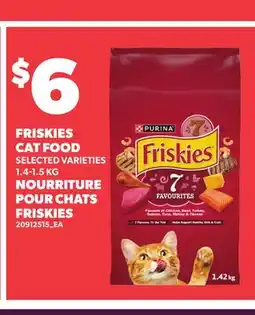Independent City Market FRISKIES CAT FOOD offer