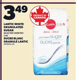 Independent City Market LANTIC WHITE GRANULATED SUGAR offer