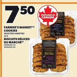 Independent City Market FARMER'S MARKET COOKIES | BISCUITS DÉLICES DU MARCHÉ offer