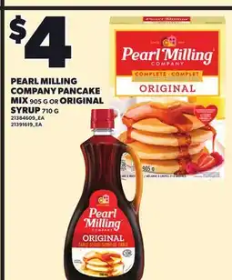 Independent City Market PEARL MILLING COMPANY PANCAKE MIX, 905 G OR ORIGINAL SYRUP, 710 G offer