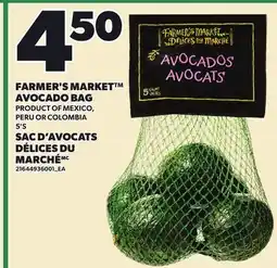 Independent City Market FARMER'S MARKET AVOCADO BAG, 5'S offer