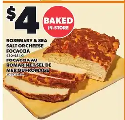 Independent City Market ROSEMARY & SEA SALT OR CHEESE, 430/484 G offer