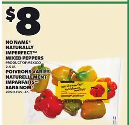 Independent City Market NO NAME NATURALLY IMPERFECT IMPERFECT MIXED PEPPERS, 2.5 LB offer