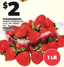 Independent City Market STRAWBERRIES, 1 LB offer
