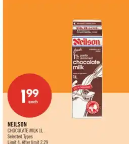 Shoppers Drug Mart NEILSON CHOCOLATE MILK offer