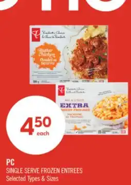 Shoppers Drug Mart PC SINGLE SERVE FROZEN ENTREES offer