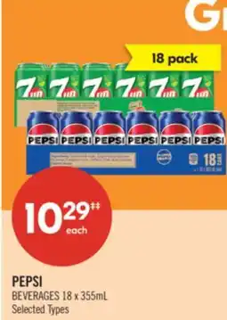 Shoppers Drug Mart PEPSI BEVERAGES offer