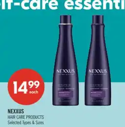 Shoppers Drug Mart NEXXUS HAIR CARE PRODUCTS offer