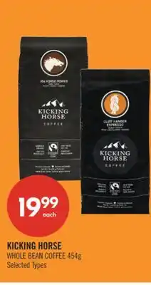 Shoppers Drug Mart KICKING HORSE WHOLE BEAN COFFEE offer