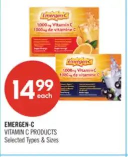Shoppers Drug Mart EMERGEN-C VITAMIN C PRODUCTS offer