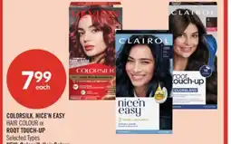 Shoppers Drug Mart COLORSILK, NICE'N EASY HAIR COLOUR or ROOT TOUCH-UP offer