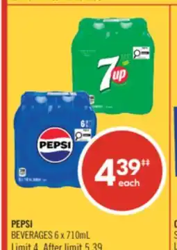 Shoppers Drug Mart PEPSI BEVERAGES offer